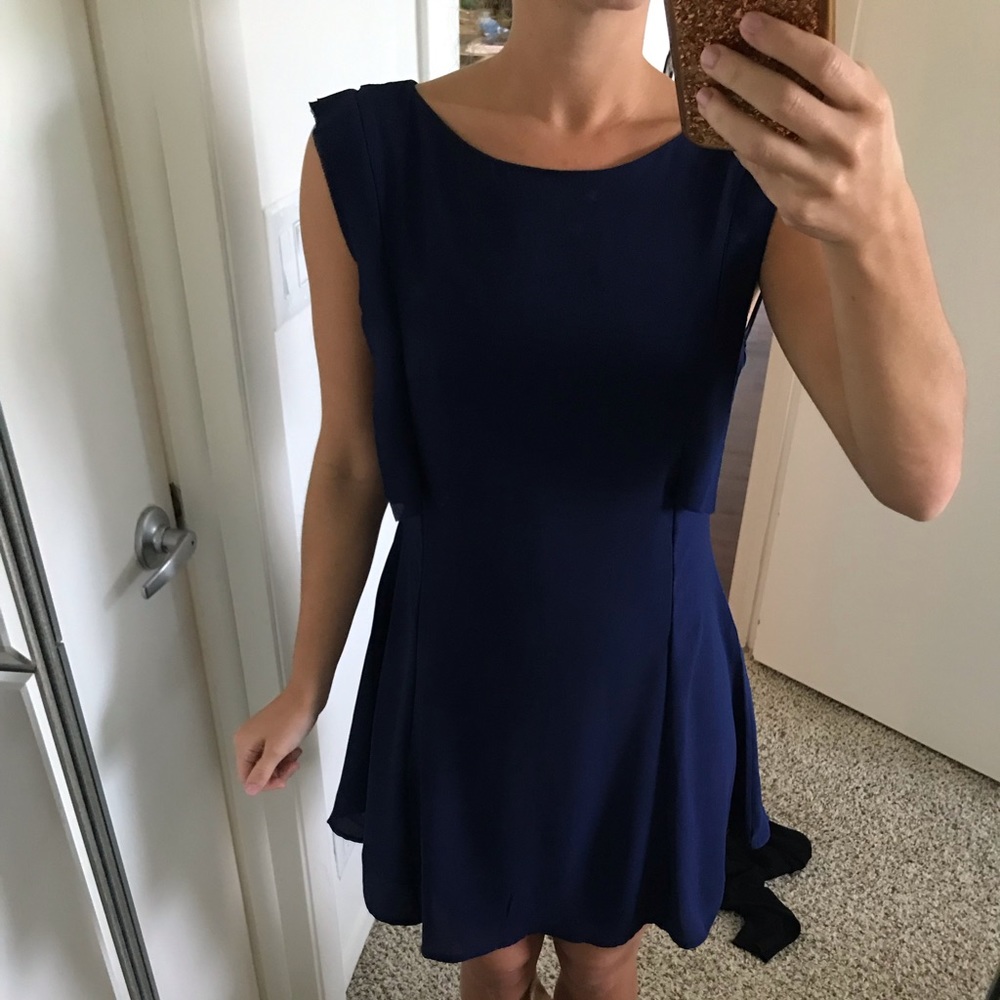 Navy dress